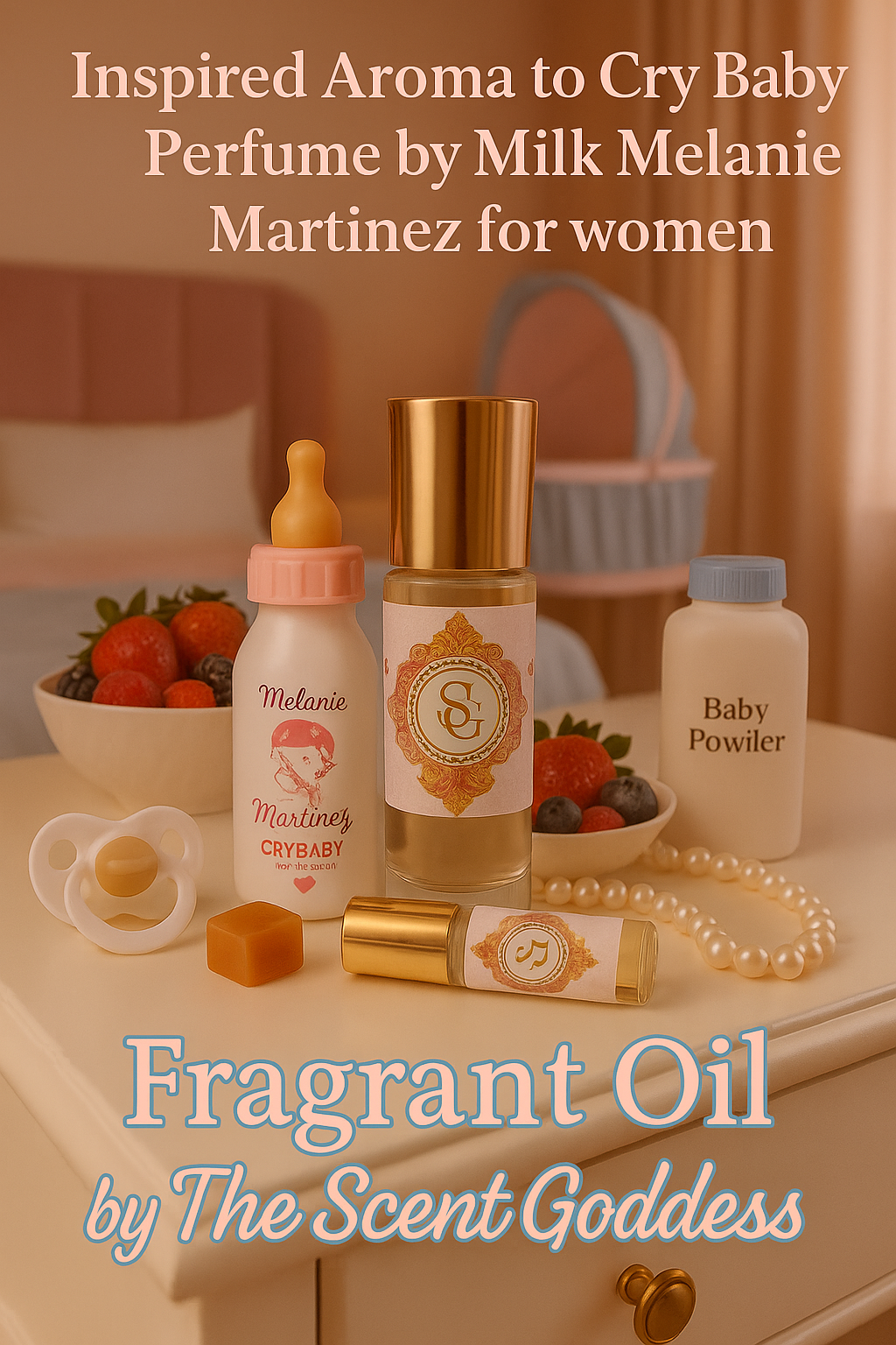 Inspired Aroma Fragrant oil to Crybaby Milk by Melanie Martinez