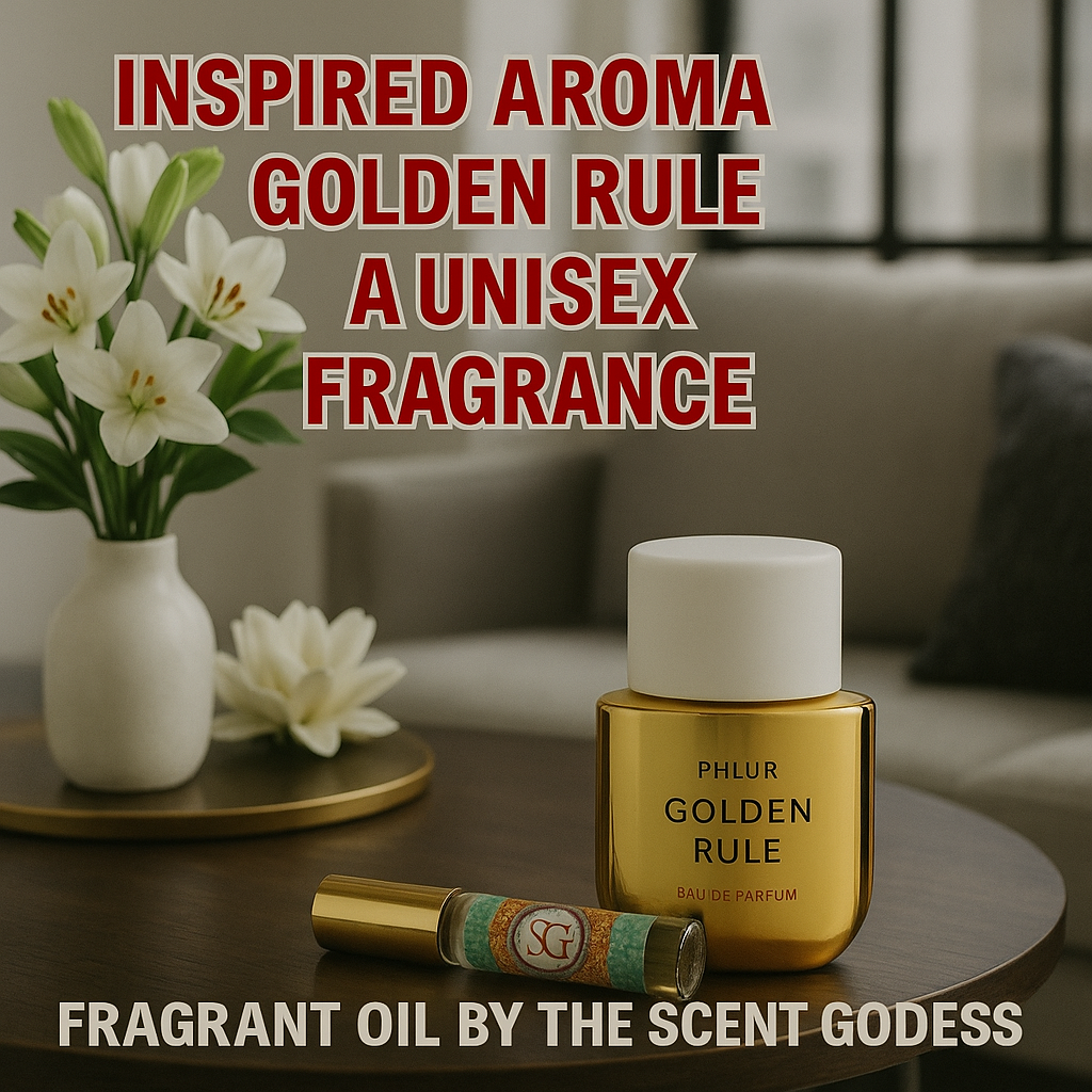 Inspired Aroma Golden Rule Phlur for women and men
