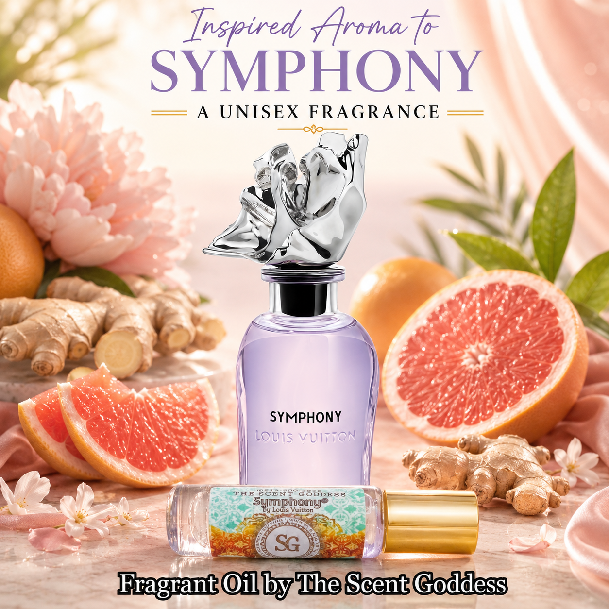 Symphony Inspired Aroma to L.V. Unisex fragrant oil