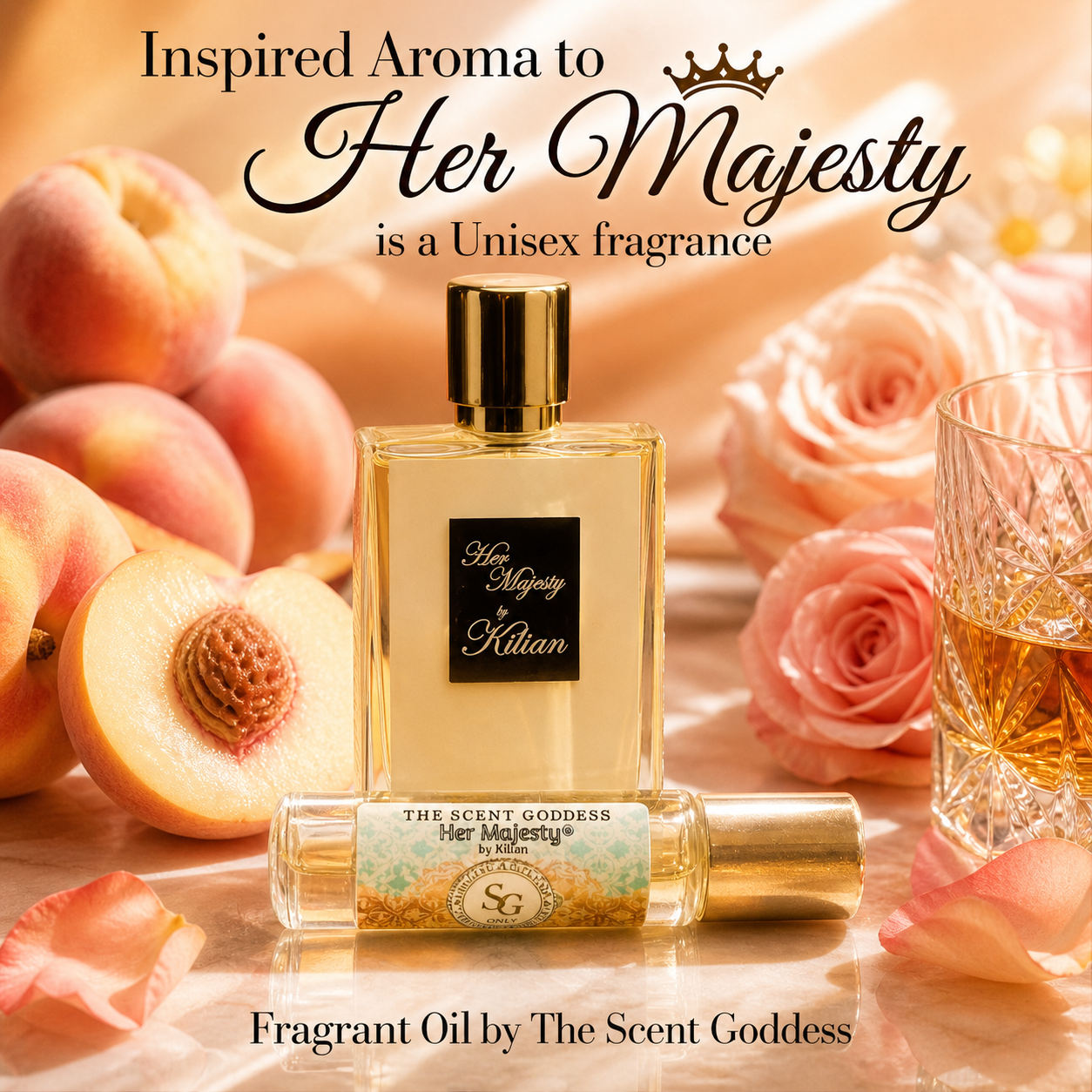 Inspired Aroma to Her Majesty Fragrant oil by Kilian