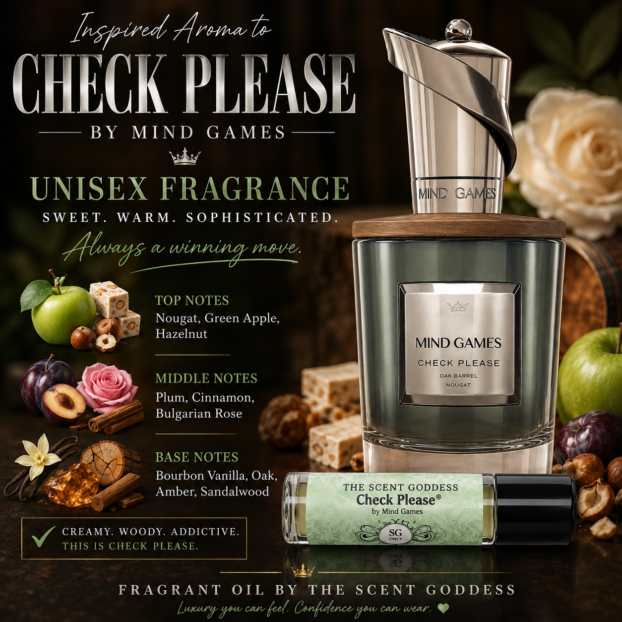 Check Please inspired Aroma to Mind Games