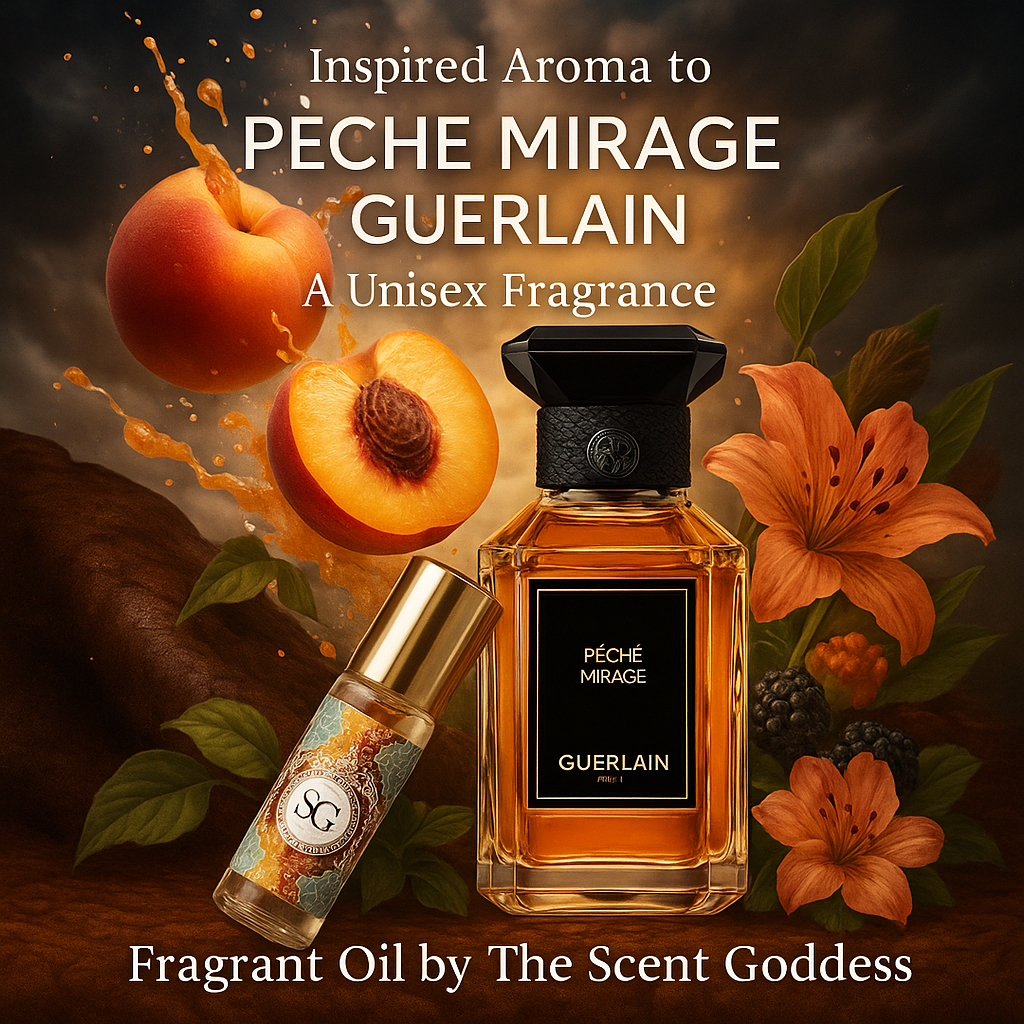 Inspired Aroma Pêche Mirage Guerlain Unisex Fragrant Oil