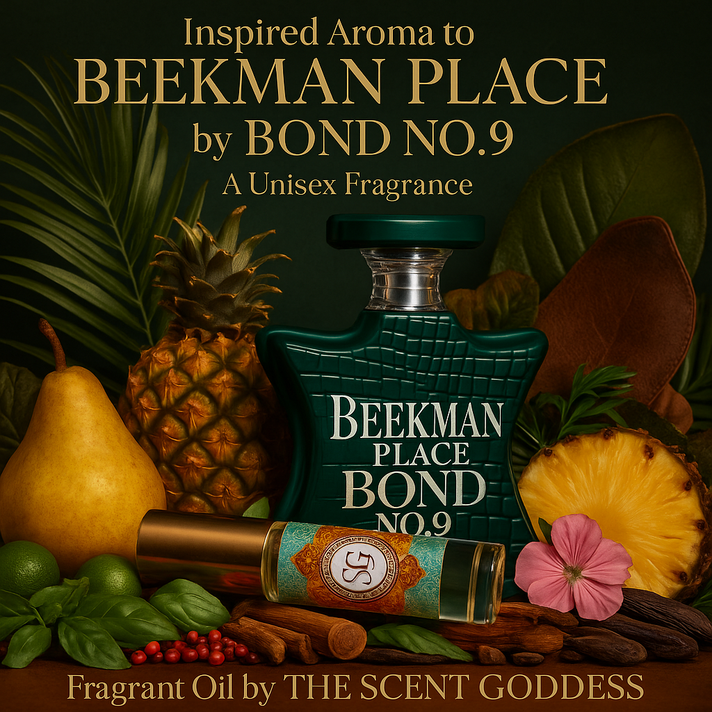 Beekman Place for UNISEX *Inspired Aroma* By Bond 9 fragrant oil Pre Order