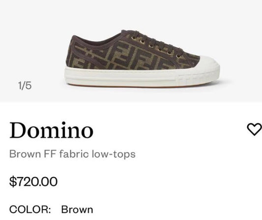 The Domino Effect Fendi Sneakers
