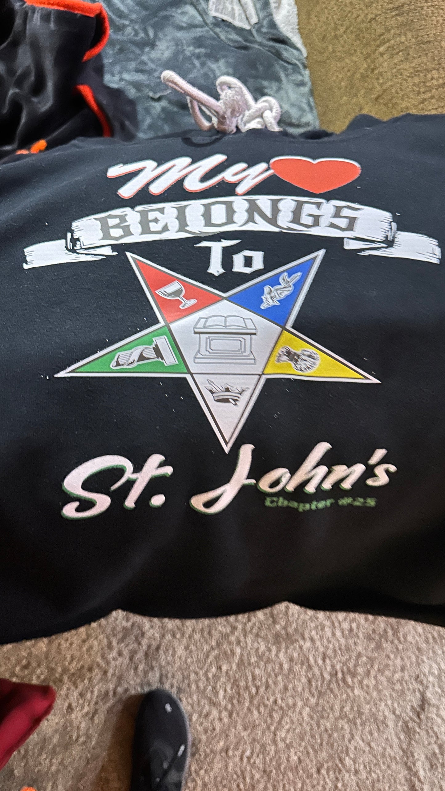 My ❤️ Belongs to St.John’s Chapter #25