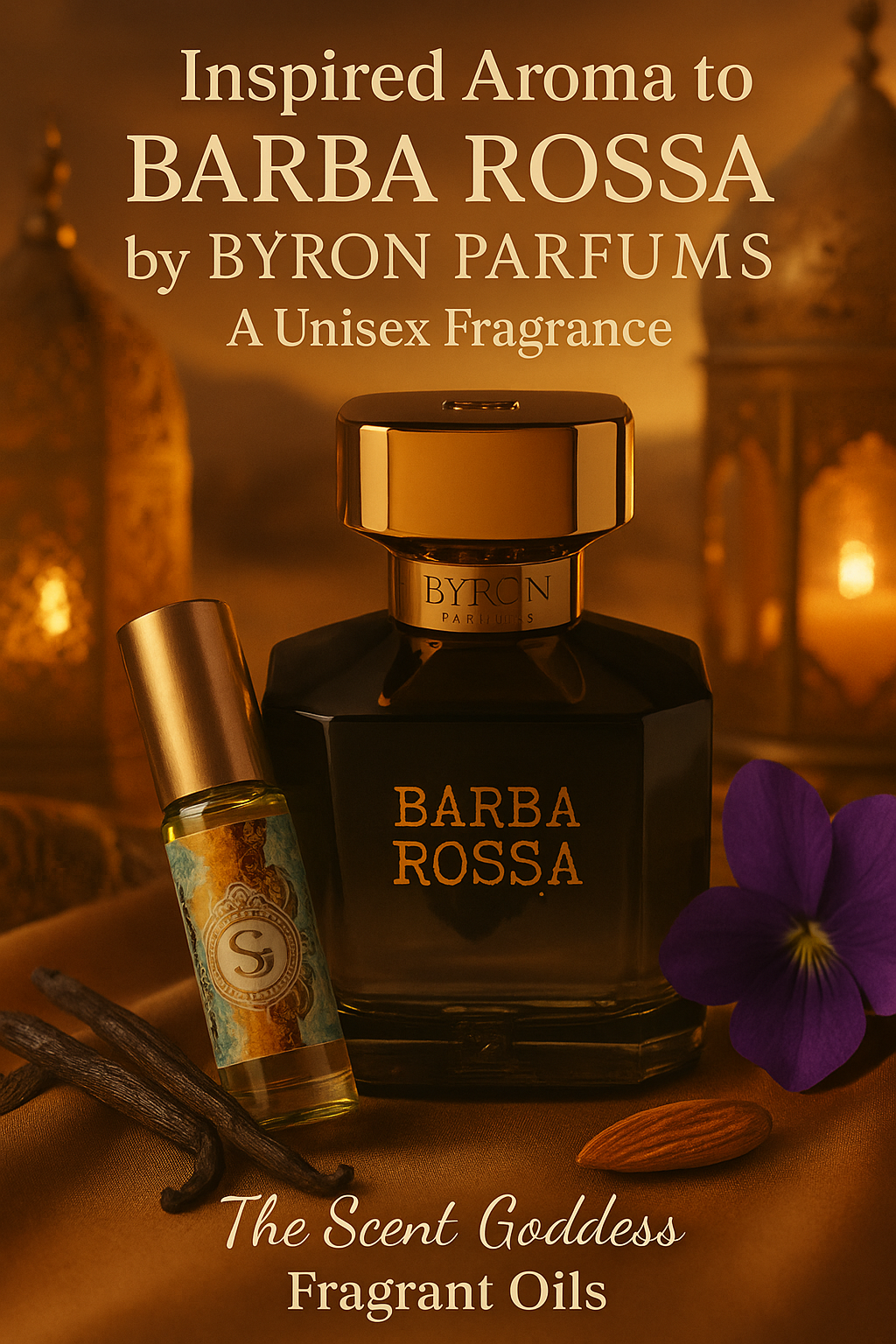 INSPIRED AROMA (FRAGRANT OIL) TO Barba Rossa Byron Parfums for women and men