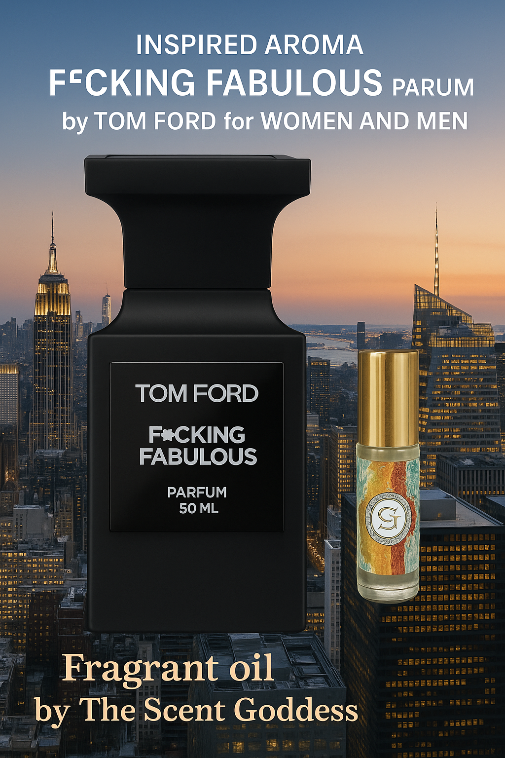 Inspired Aroma Fucking Fabulous Parfum Tom Ford for women and men *DUPE*