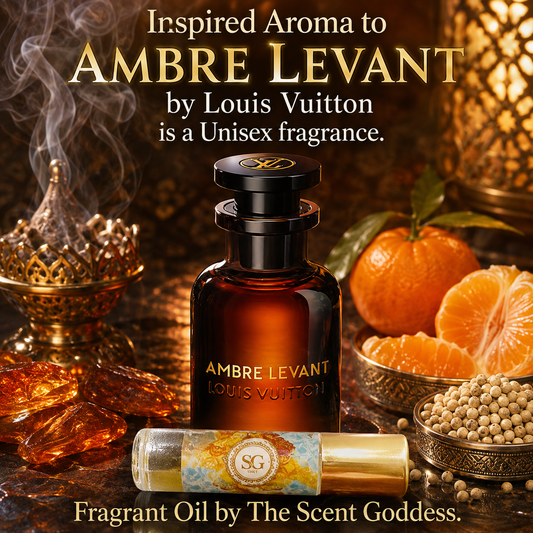 Ambre Levant  INSPIRED AROMA TO Louis Vuitton PRE ORDER fragrant oil