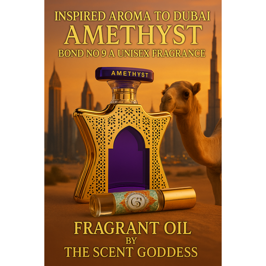 DUBAI AMETHYST INSPIRED BY BOND #9 UNISEX FRAGRANT OIL  *DUPE*