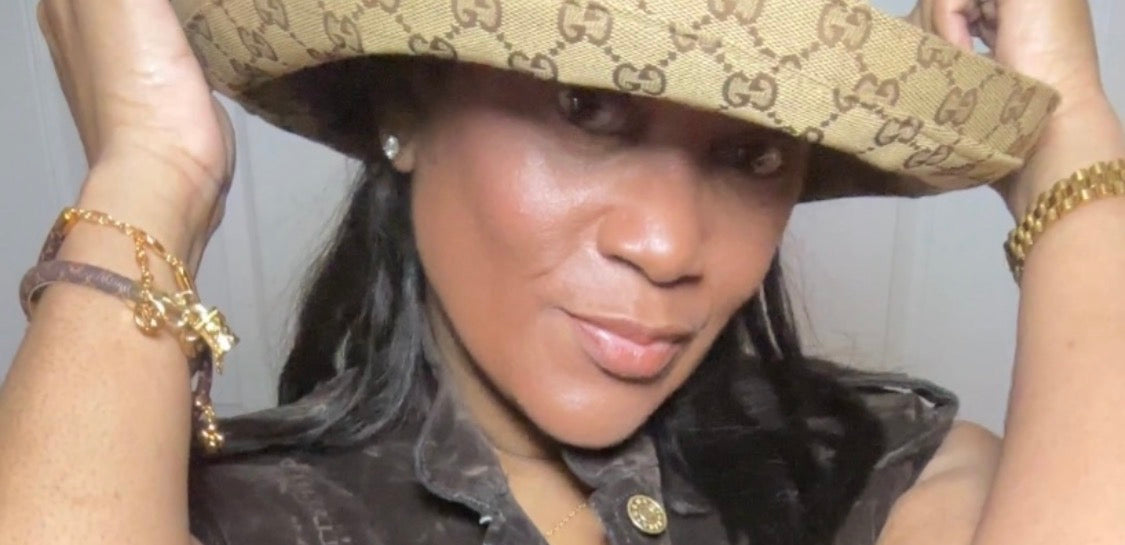 Guchi sun hat