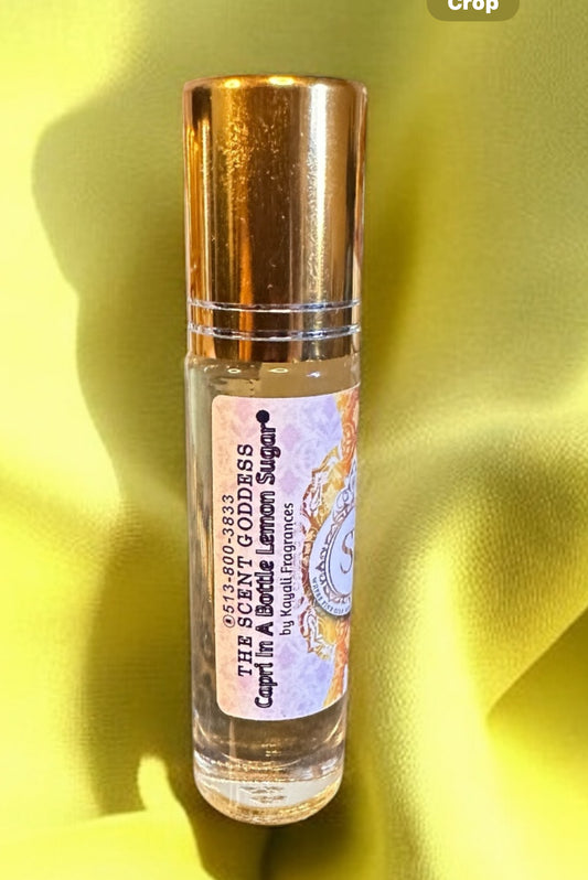 Capri in the Bottle Lemon Sugar Parfum INSPIRED Aroma to Kayali Fragrances for women