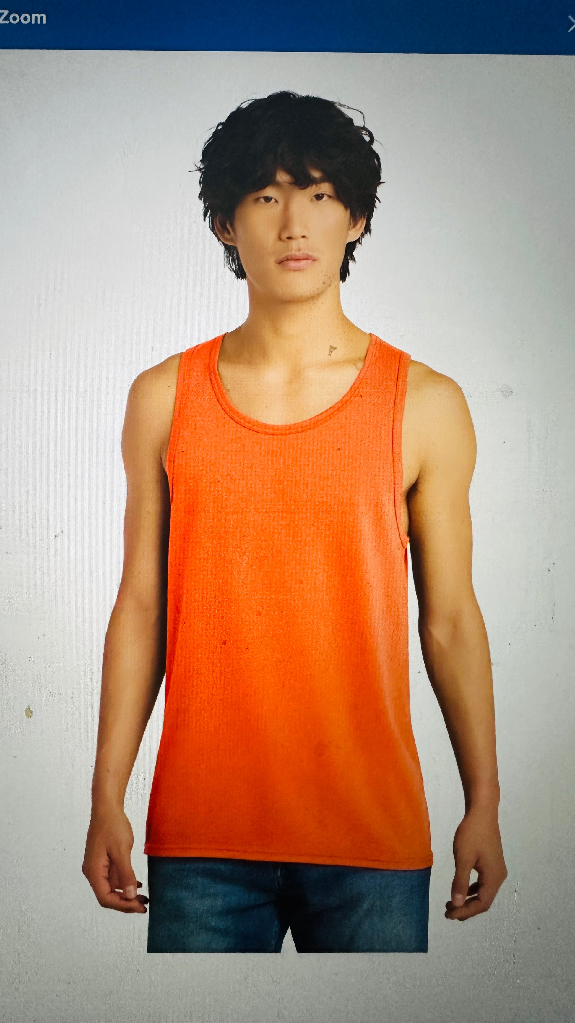 Customized Bengals tank for Miami game