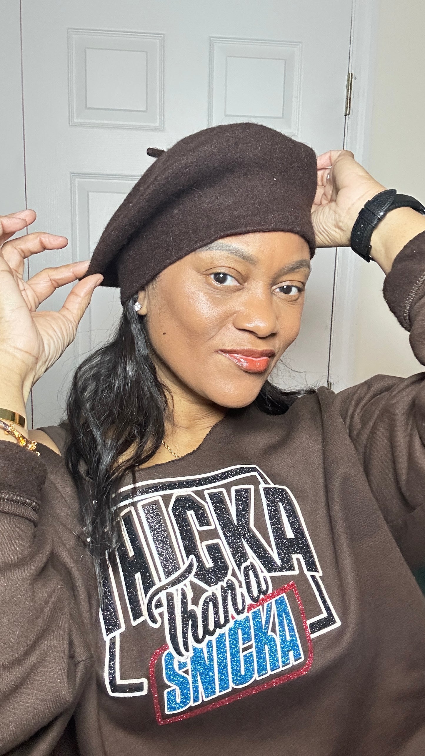 Beret Hat Wig