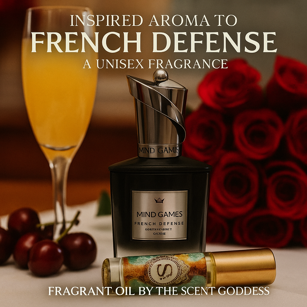 *Pre Order Inspired Aroma Fragrant Oil to French Defense by Mind Games