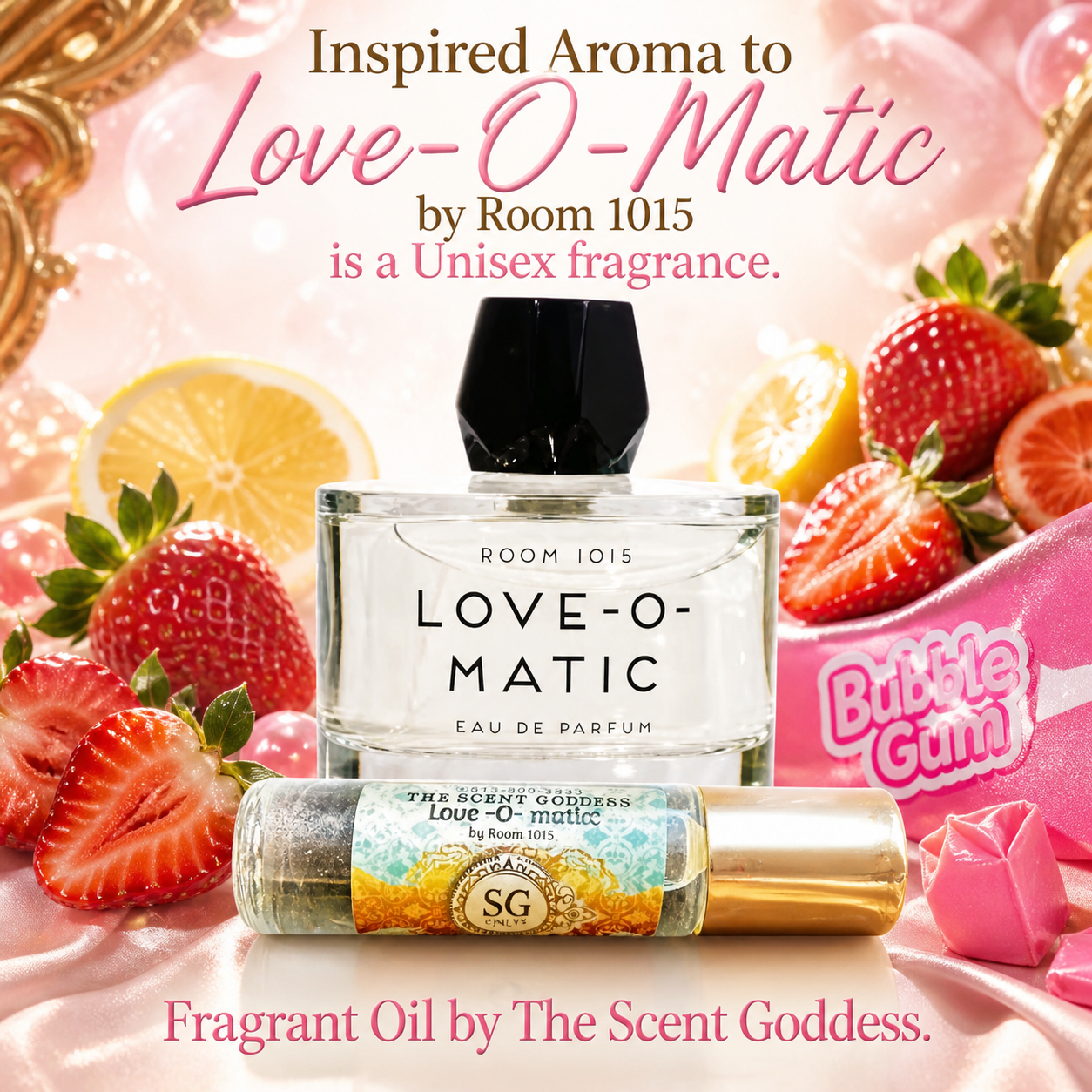 INSPIRED AROMA TO LOVE O MATIC A UNISEX FRAGRANT OIL