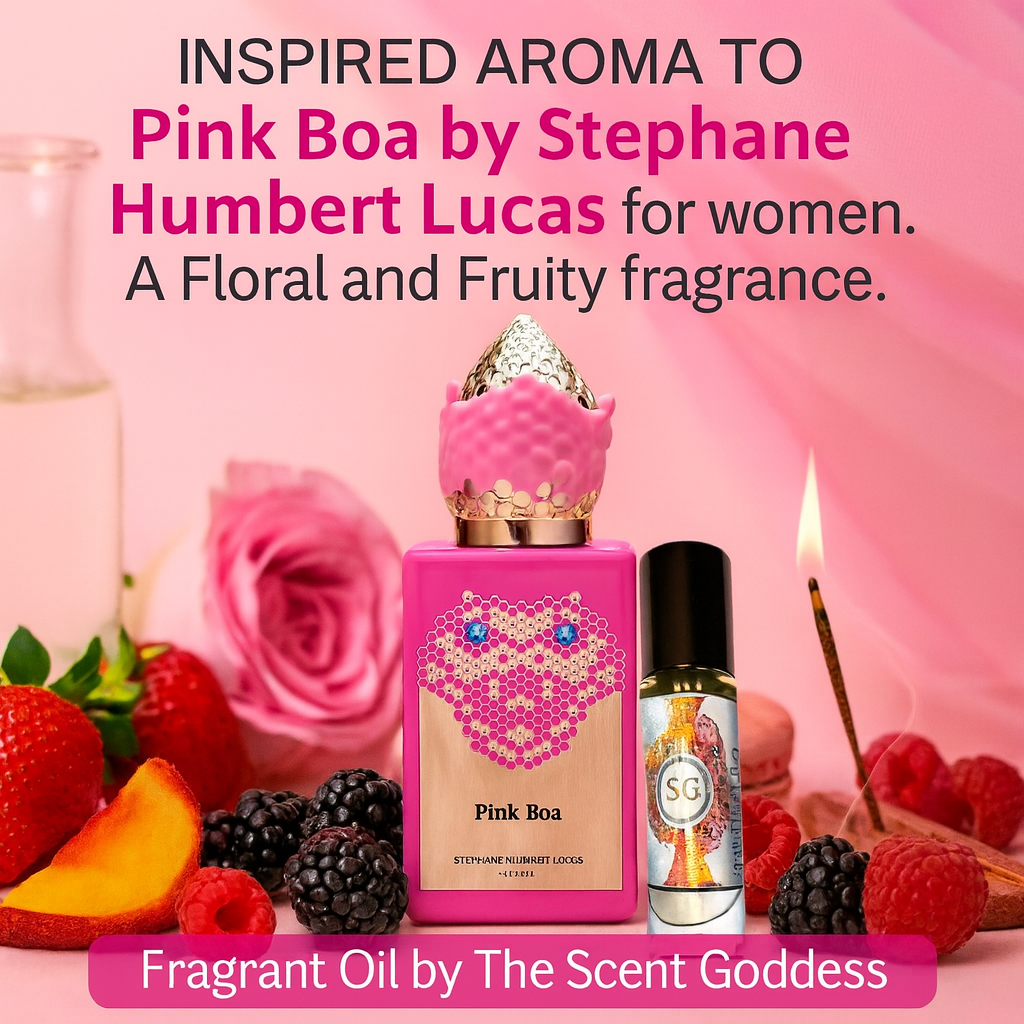 Inspired Aroma to Pink Boa by Stephane Humbert for ladies