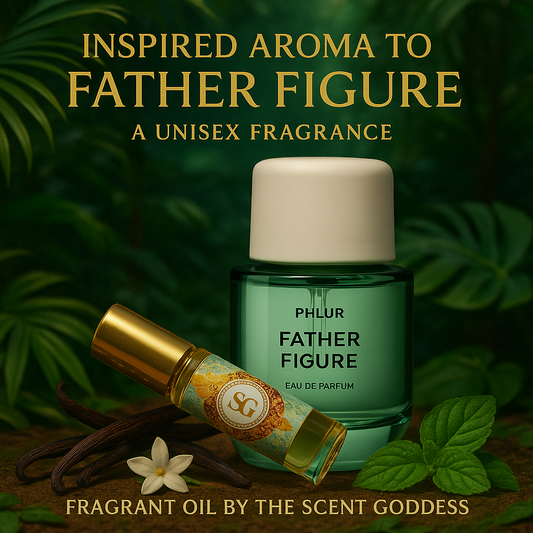 Father Figure Inspired Aroma to Phlur for women and men fragrant oil