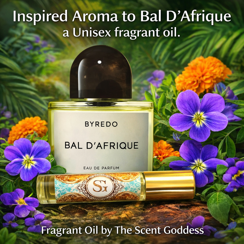INSPIRED AROMA TO Bal d'Afrique Byredo A UNISEX FRAGRANT OIL