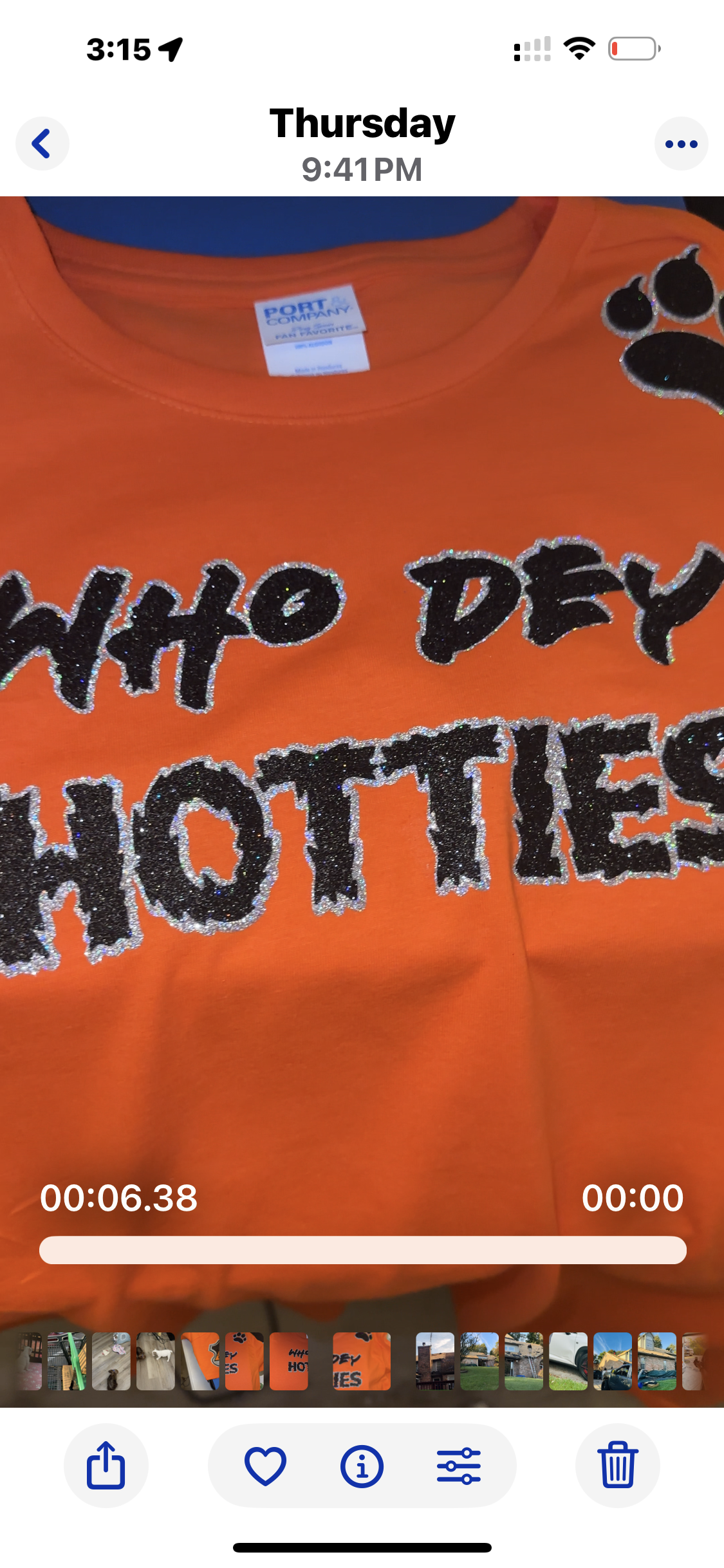 Who Dey Hotties sentinels