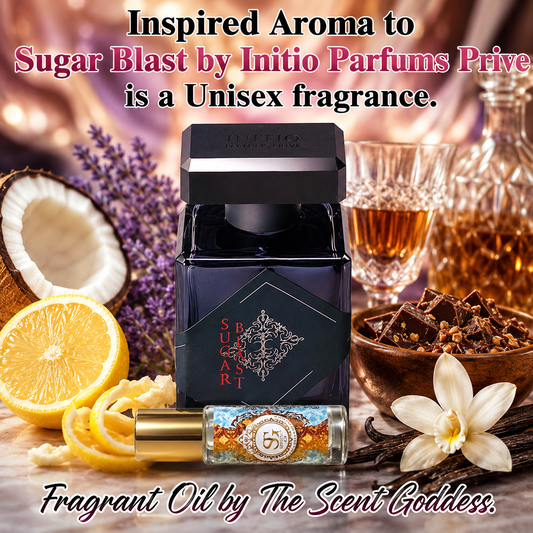 SUGAR BLAST *PREORDER* INSPIRED AROMA TO Initio Parfums Prives UNISEX fragrant oil