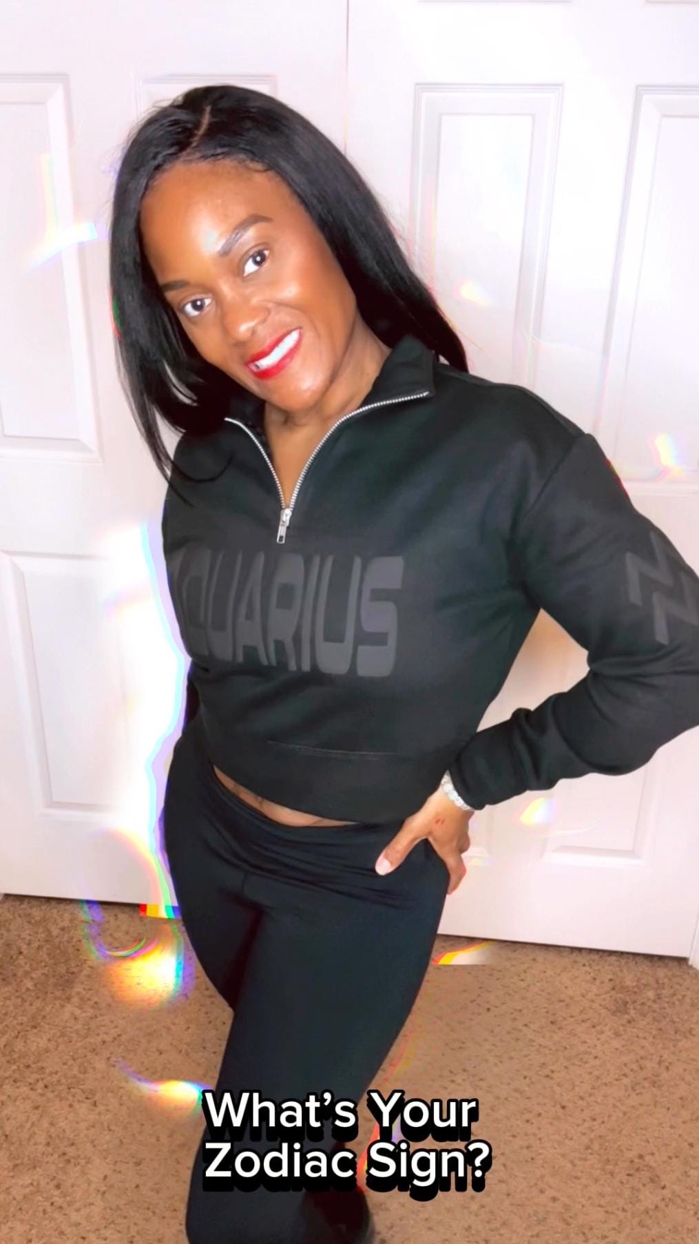 Blak Zodiak ladies crop top hoodie, crop top 1/2 zipper sweatshirt and crop top sweatshirt
