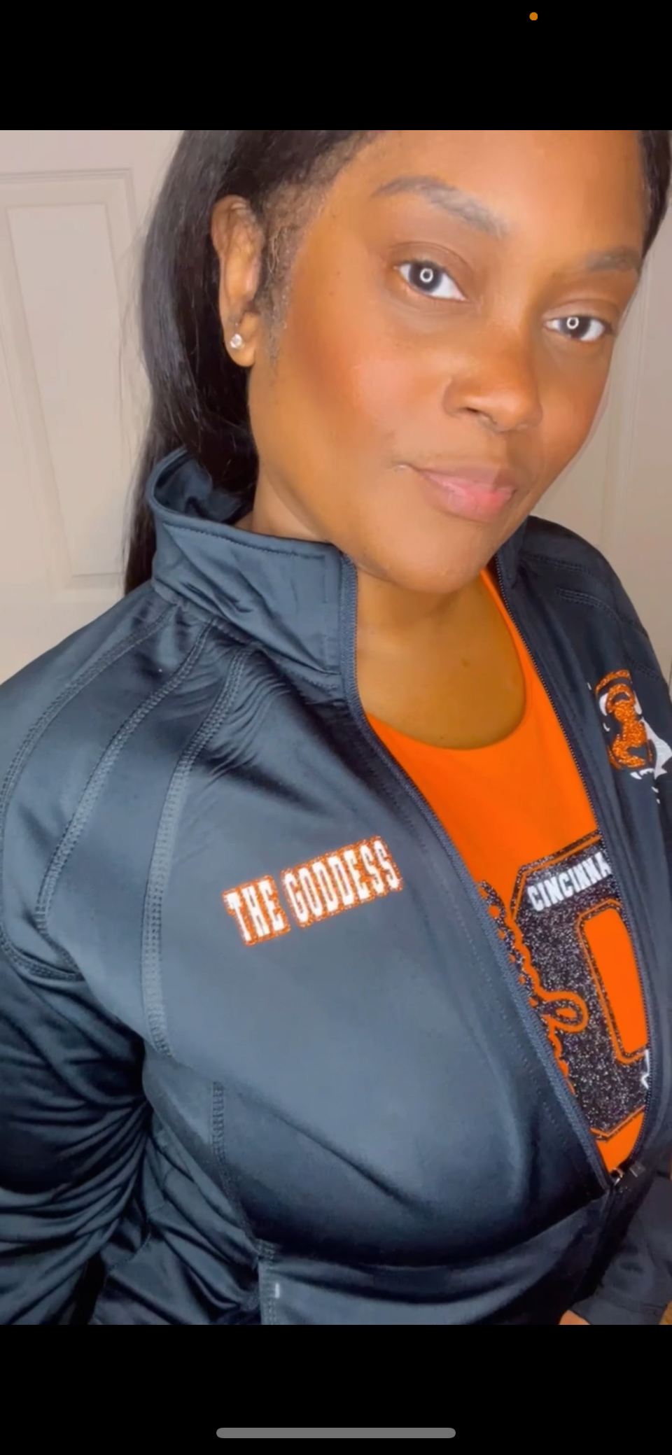 Bengals Ladies Track Suit NOT SOLD SEPERATLEY MUST PURCHASE JACKET AND PANT