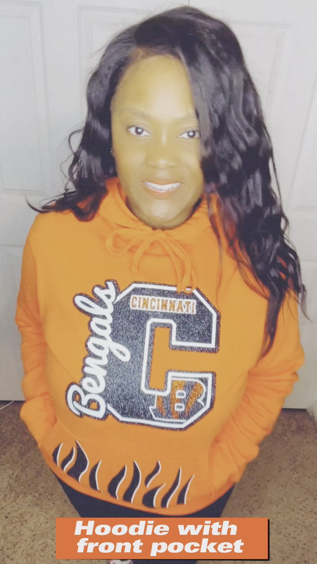 The Bengal C Hoodie or long sleeve shirt